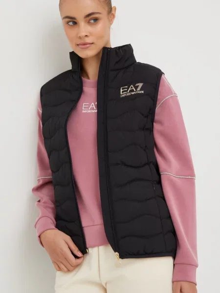 Vestă Ea7 Emporio Armani negru