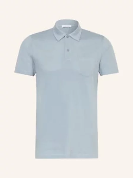 Sunspel Dzianinowa Koszulka Polo Riviera blau