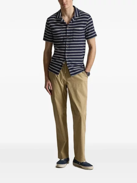 Iš natūralios odos diržu apjuostas diržas Polo Ralph Lauren su sagtimis rožinė