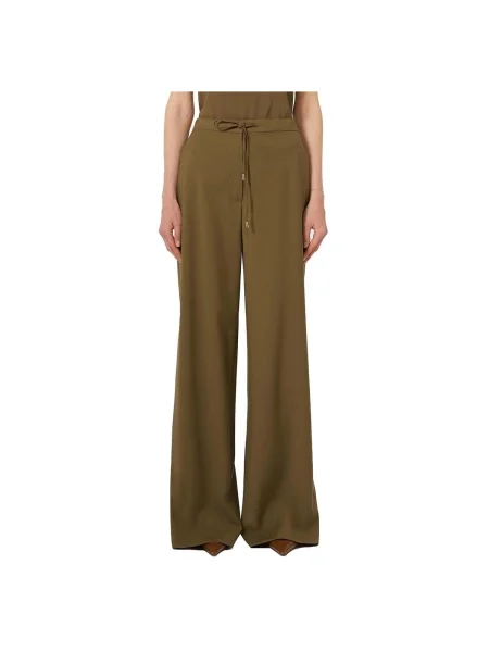 Nohavice Maxmara Studio hnedá