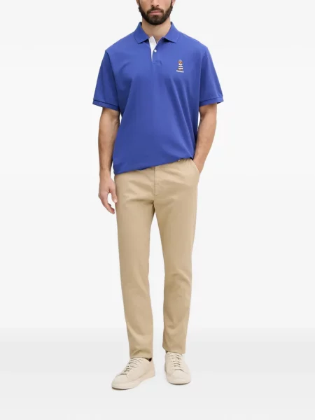 Siuvinėtos chinos kelnes Trussardi