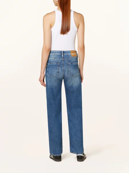 Gang Jeansy Flare Jul blau niebieskie