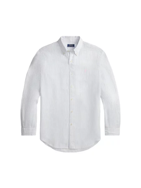 Koszula casualowa o kroju regular fit z czystego lnu Polo Ralph Lauren biała