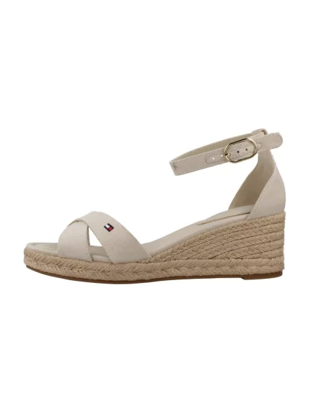 Sandale Tommy Hilfiger din piele bej