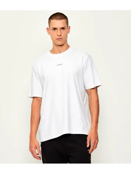 Calvin Klein Póló | Loose fit | pique fehér