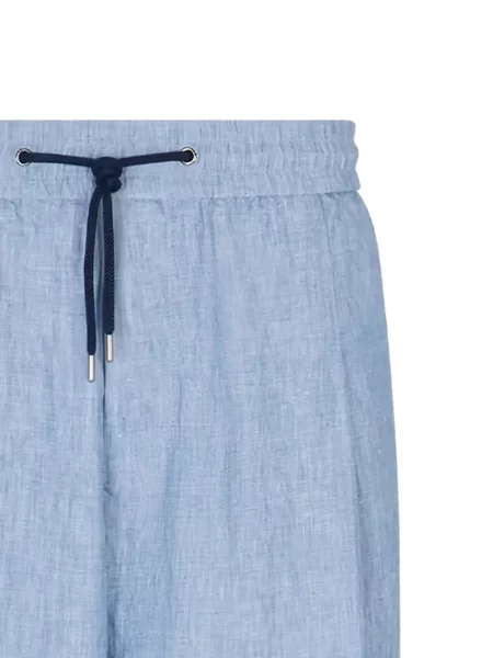 Pantaloni Giorgio Armani albastru