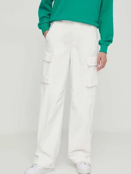 Traperice United Colors of Benetton za žene bež