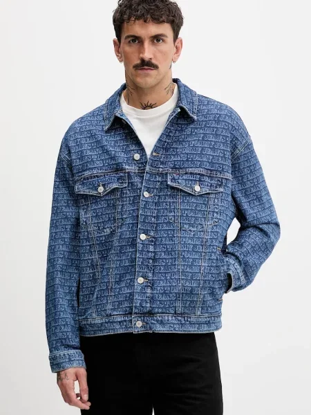 Τζιν μπουφάν Tommy Jeans μπλε