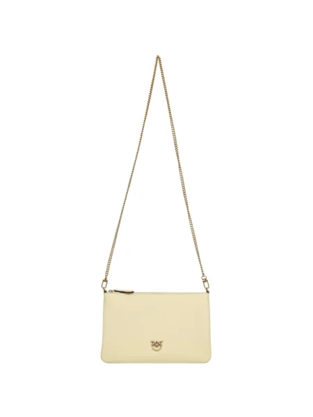 Rucsac Pinko din piele fără toc clasic bej