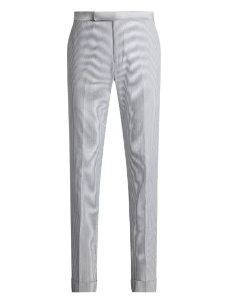 Haftowane сhinosy Polo Ralph Lauren polarowe niebieskie