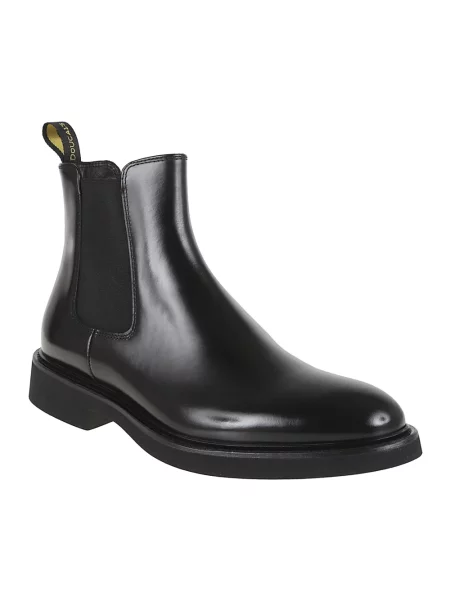 Buty do kostki Doucal's skórzane czarne