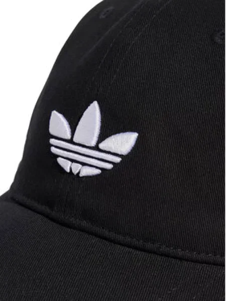 Kšiltovka adidas Adicolor Baseball Cap Black OSFM bílá