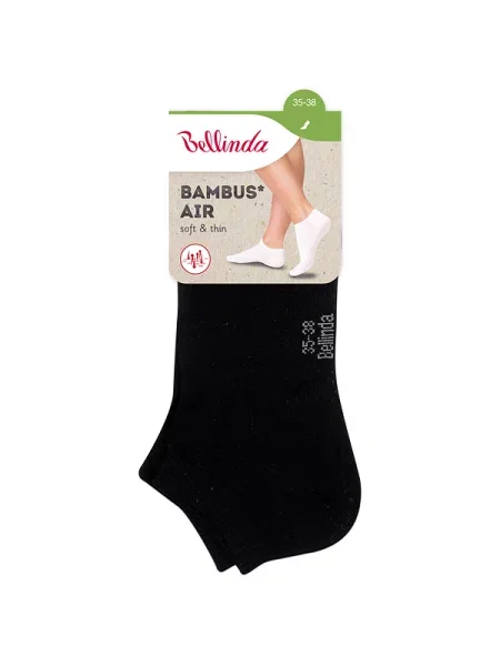 Kratek nogavice Bellinda iz bambusa bela