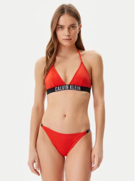 Plavky Calvin Klein Swimwear červené