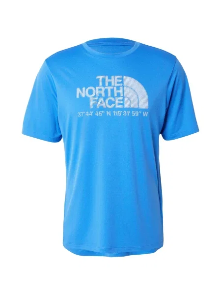 THE NORTH FACE Tricou funcțional albastru deschis alb