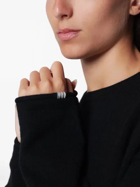 Pulover Extreme Cashmere din cașmir negru