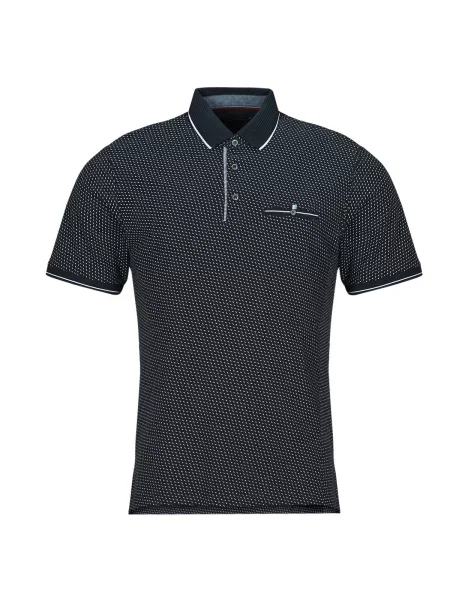 Polo majica Jack & Jones s kratkimi rokavi modra
