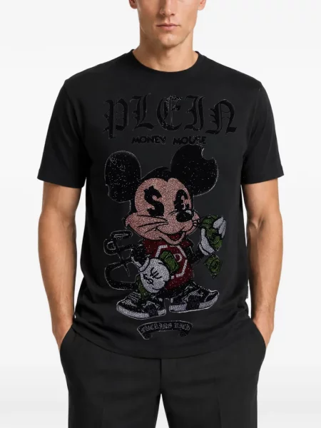Stras tricou Philipp Plein negru