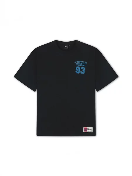 Tricou Core albastru regal negru