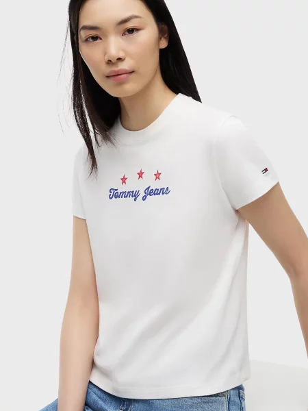 Футболка Tommy Jeans белая