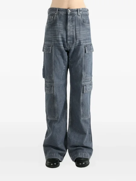 Blugi Rick Owens Drkshdw albastru