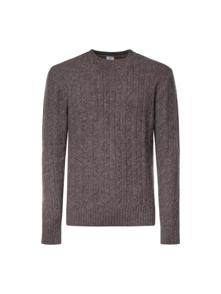 Sweter Eleventy brązowy