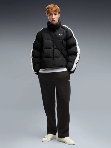 Флисовые спортивные штаны Puma черные
