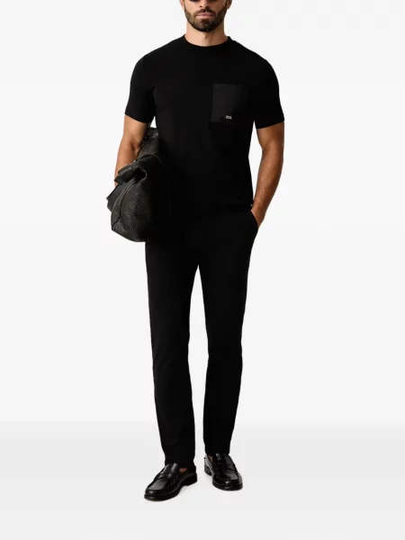 Tricou Karl Lagerfeld cu autograf negru