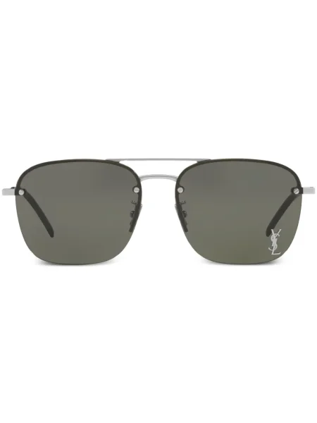 Sluneční brýle Saint Laurent Eyewear stříbrné