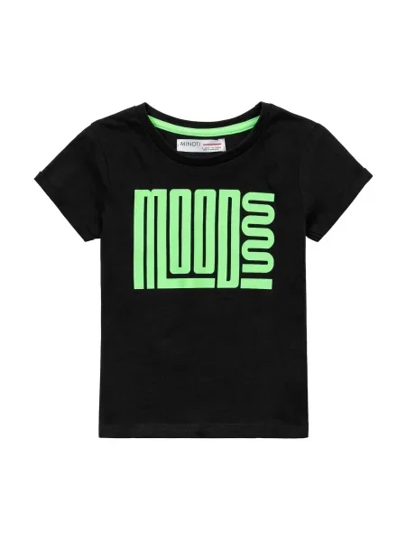 MINOTI Tricou verde negru