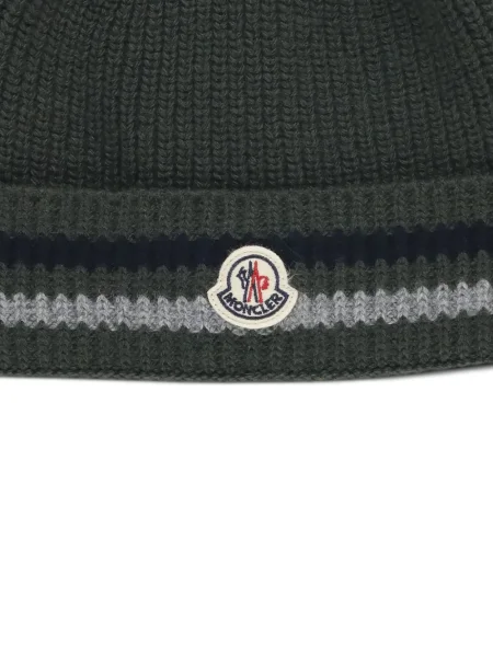 Czapka dziecięca Moncler Enfant szara