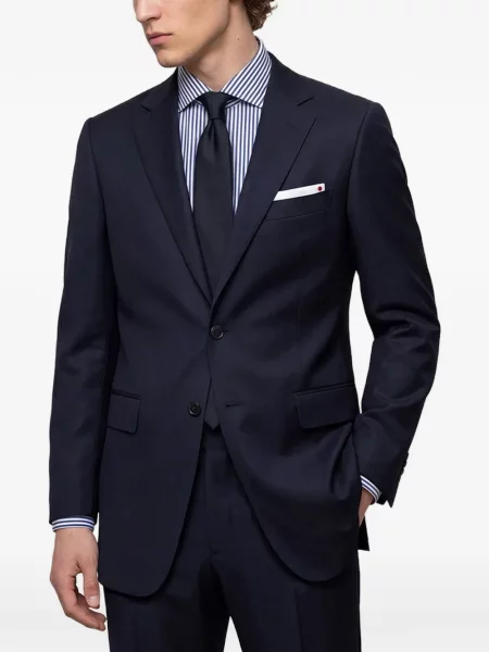 Costum Kiton de lână albastru