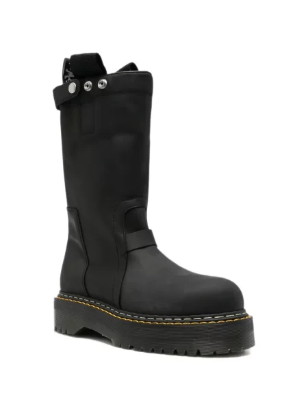 Cizme Rick Owens cu platformă negru