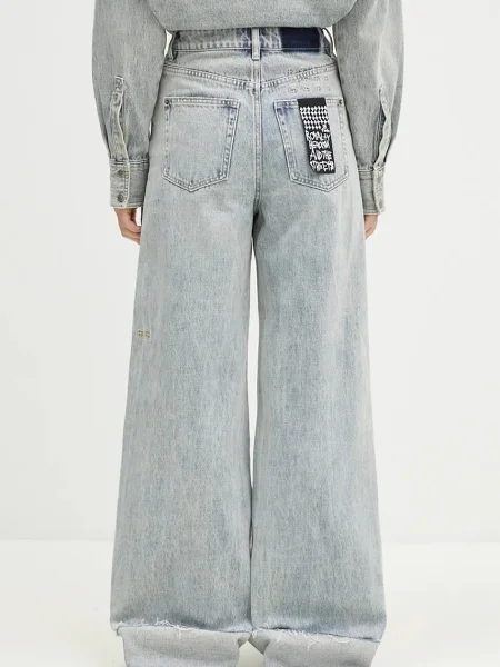 Джинси KSUBI Strider Worn Cuffed висока посадка