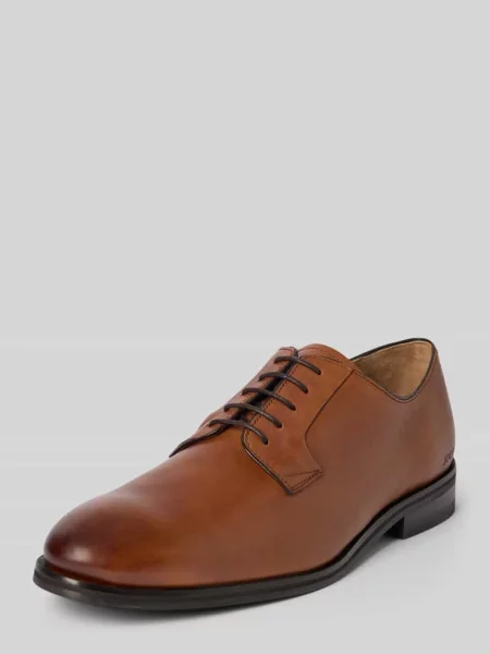 Buty derby skórzane sznurowane model ‘pero kleitos’ Joop! Shoes