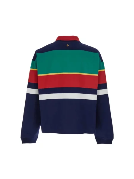 Bluza Versace w paski z paskiem