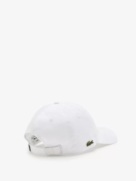 Дитяча кепка Lacoste біла