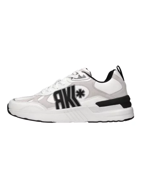 Sneakersy Bikkembergs skórzane białe