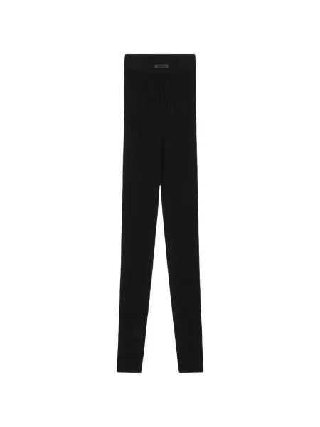 Legginsy Fear Of God Essentials z autografem czarne