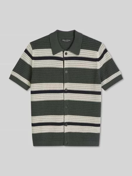 Koszula Marc O'polo casual oliwkowa