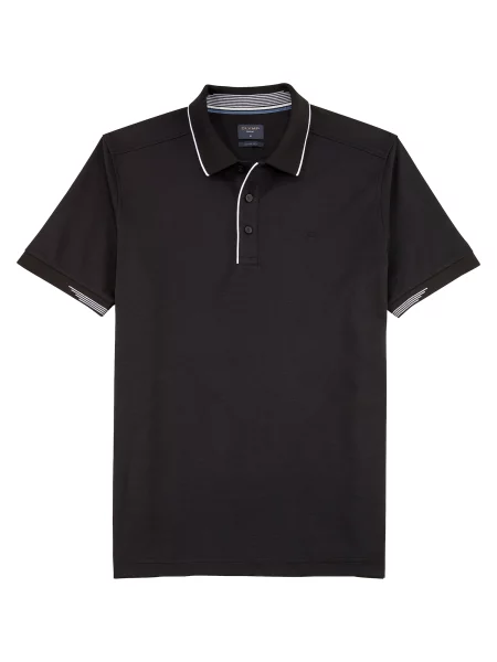 OLYMP Tricou negru alb