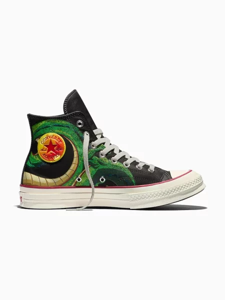 Converse x Dragon Ball Chuck 70 HI tornacipők fekete