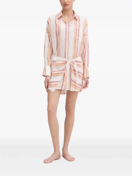 Rochie mini Melissa Odabash cu legături alb