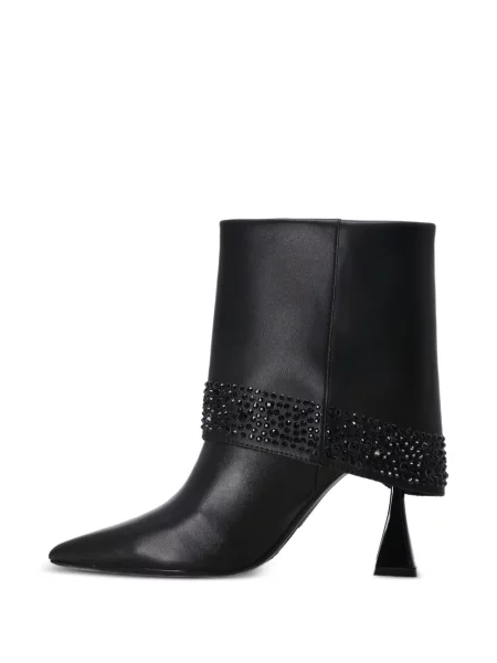 Botine Karl Lagerfeld de cristal negru