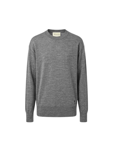 Sweter Ami Paris szary