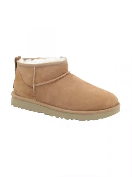 UGG De piele bocanci CLASSIC maro