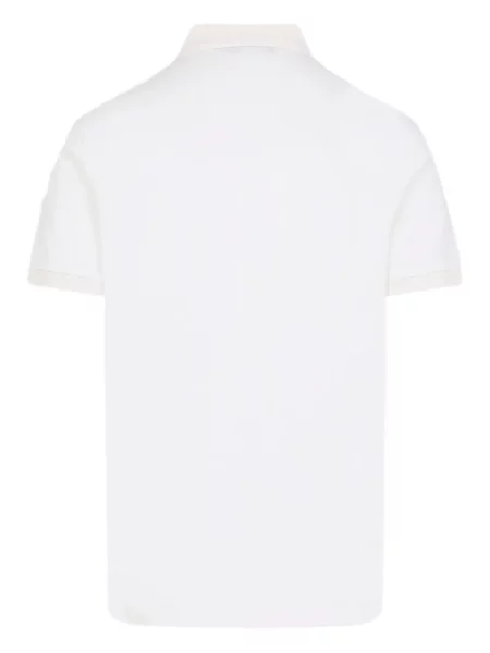 Поло тениска Ralph Lauren Purple Label бродирана бяло