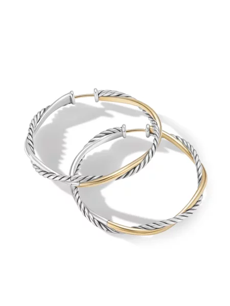 Auskarai David Yurman geltona