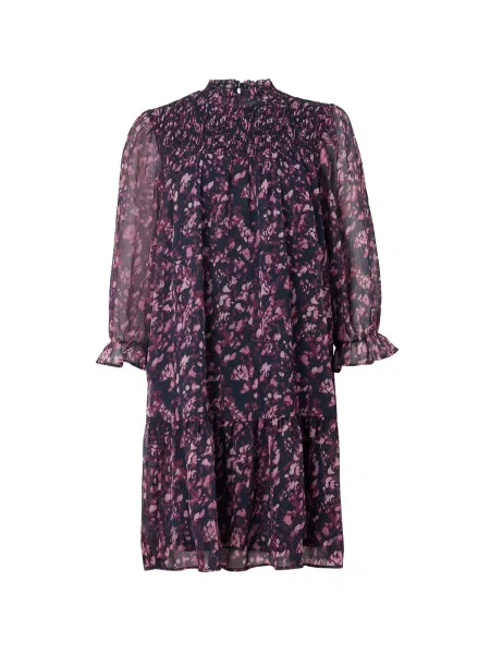 VILA Rochie VIFALIA mov vânătă / mov liliachiu / mauve negru