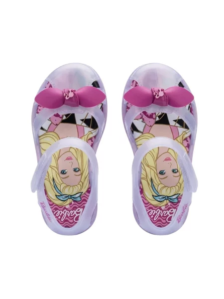 Sandały turystyczne dla dzieci Ipanema Barbie Gloss białe